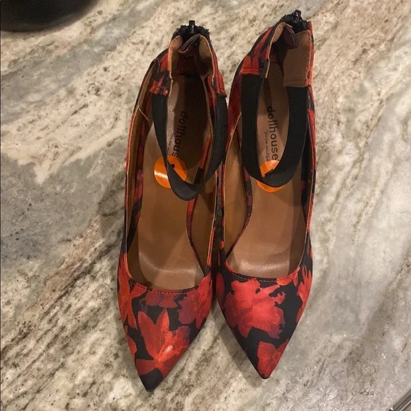 Floral Stiletto Heels - Picture 2 of 6